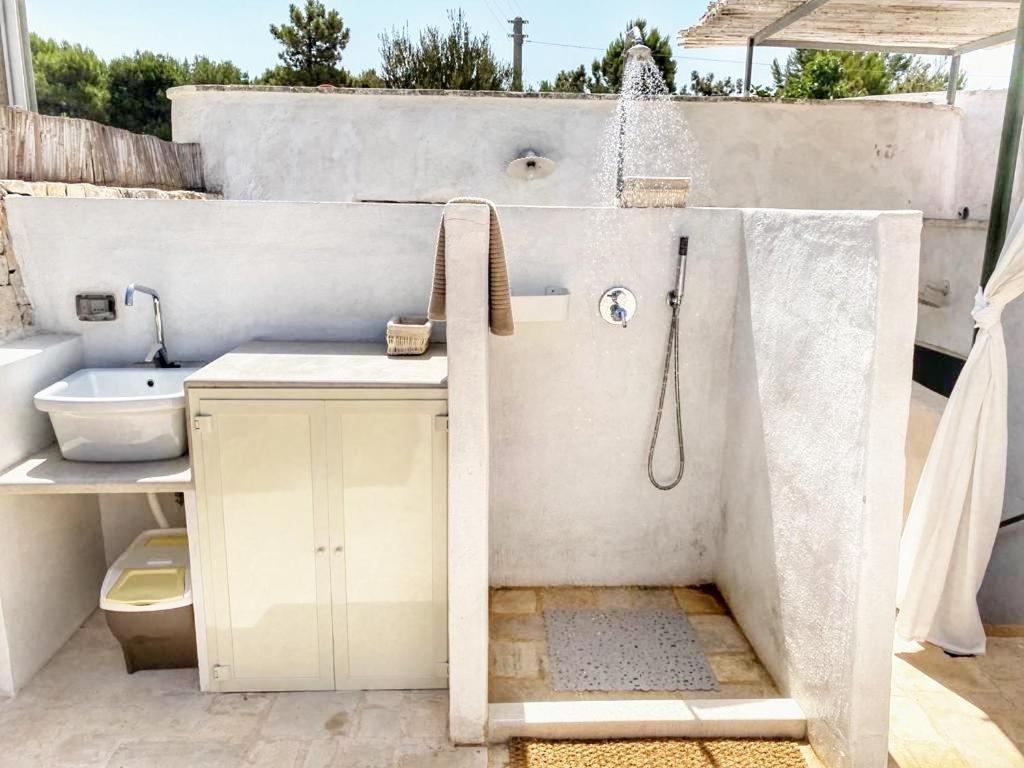 ポリニャーノ・ア・マーレ Trullo Seaside Polignanoヴィラ エクステリア 写真